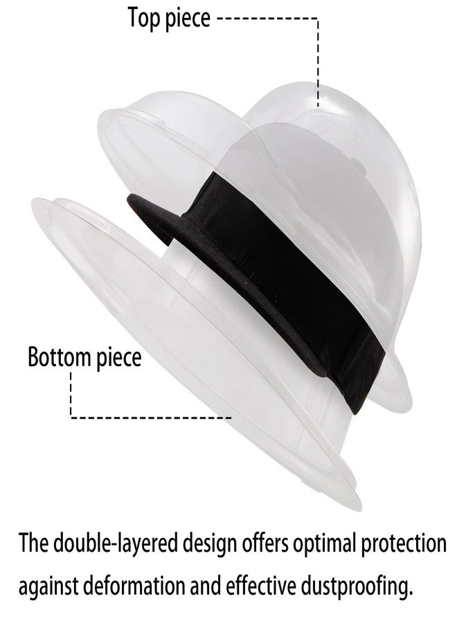 LADYBRO 10 Sets Baseball Cap Holder for Fitted Snapback Trucker Dad Hat - 360° Protect Shape in Travel or Transport or Storage, Plastic Mold Protectors - Image 5